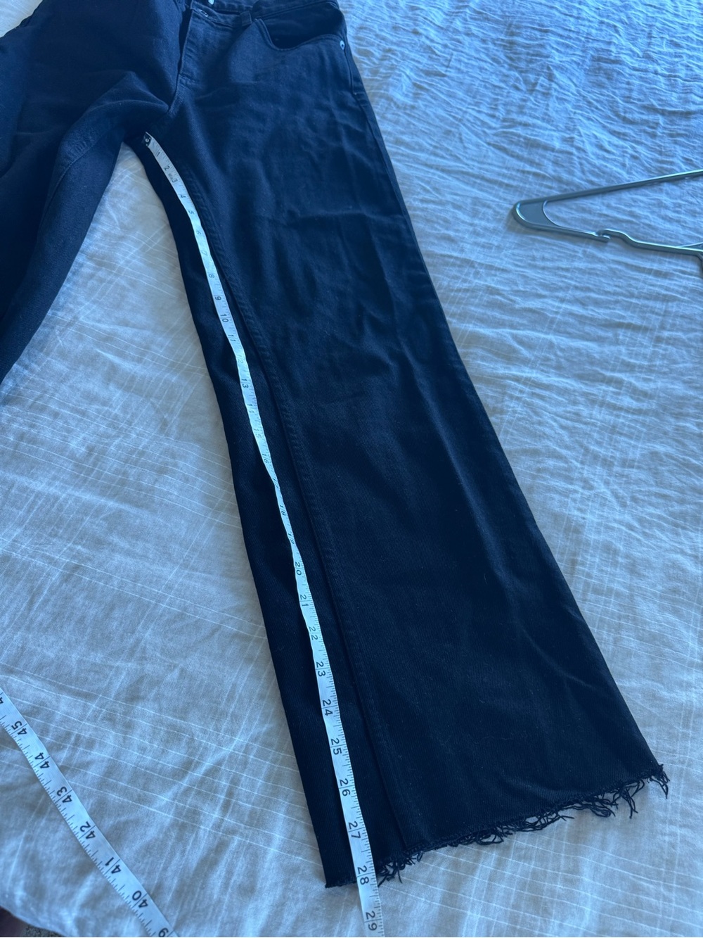 ASKK NY Crop Wide Leg Jeans Black - Picture 13 of 13
